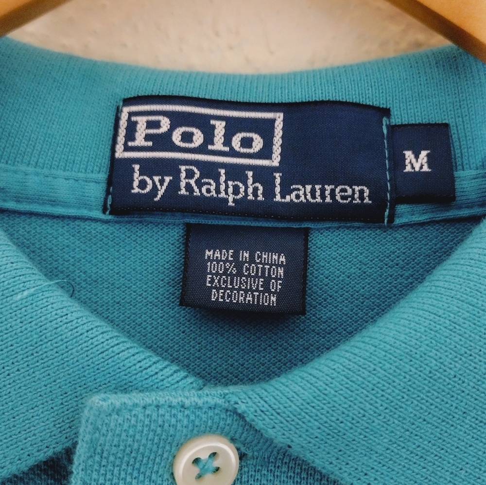 Polo by Ralph Lauren Bright Blue Polo The Mesh Shirt - Picture 7 of 8